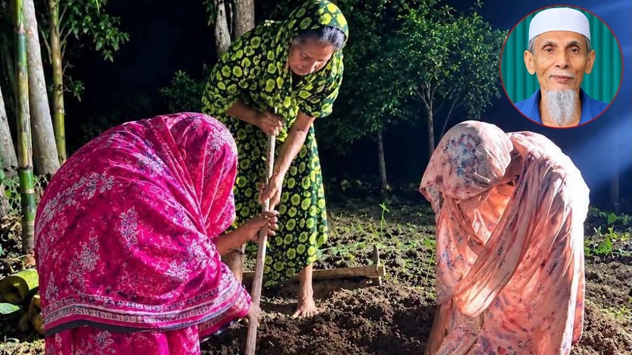 সাঈদীর মামলার বাদীর দাফনে এলেন না কেউ, কবর খুঁড়লেন স্ত্রী, মেয়ে ও বোন